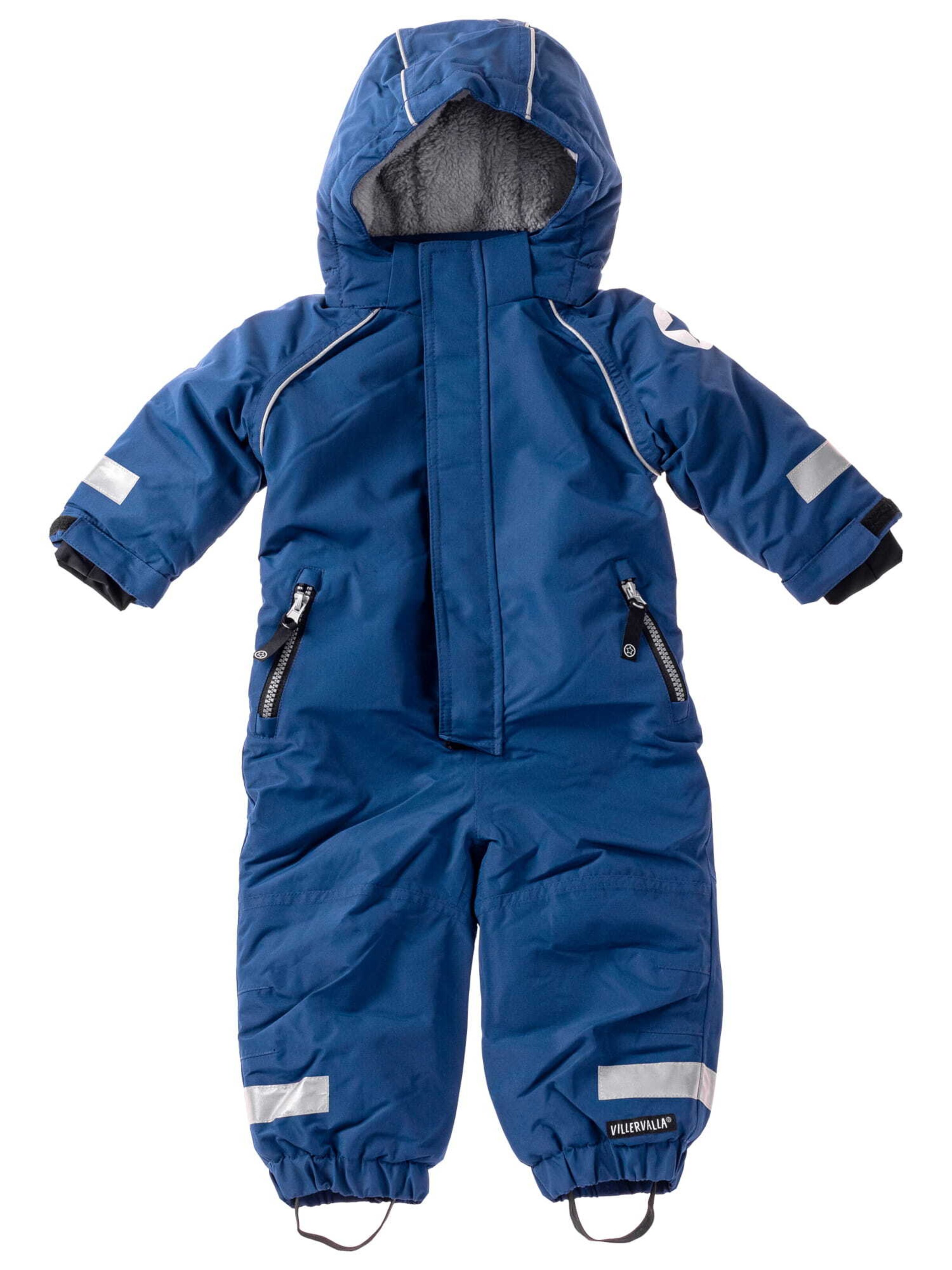 Villervalla Overall in Blau: Vorderseite