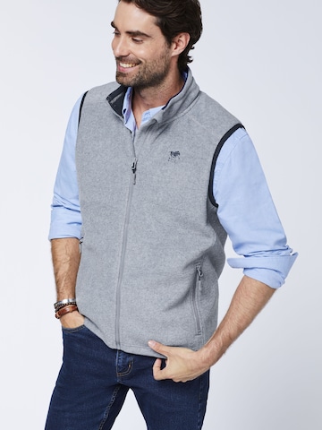 Polo Sylt Vest in Grey