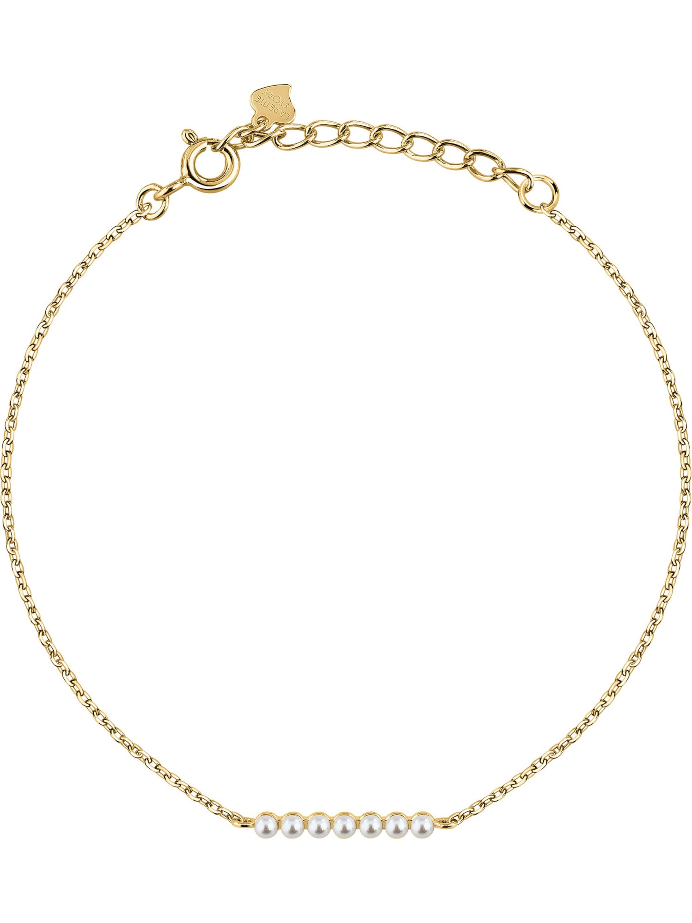 La Petite Story Armband in Gelb: Vorderseite