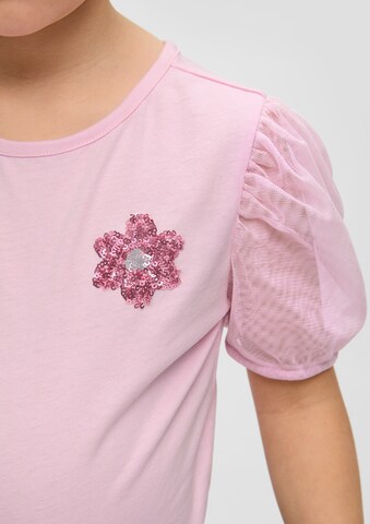 T-Shirt s.Oliver en rose