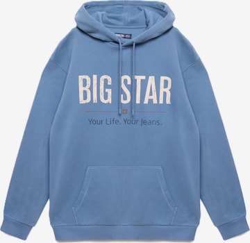 BIG STAR Sweatshirt ' ASHLYNO ' in Blauw: voorkant