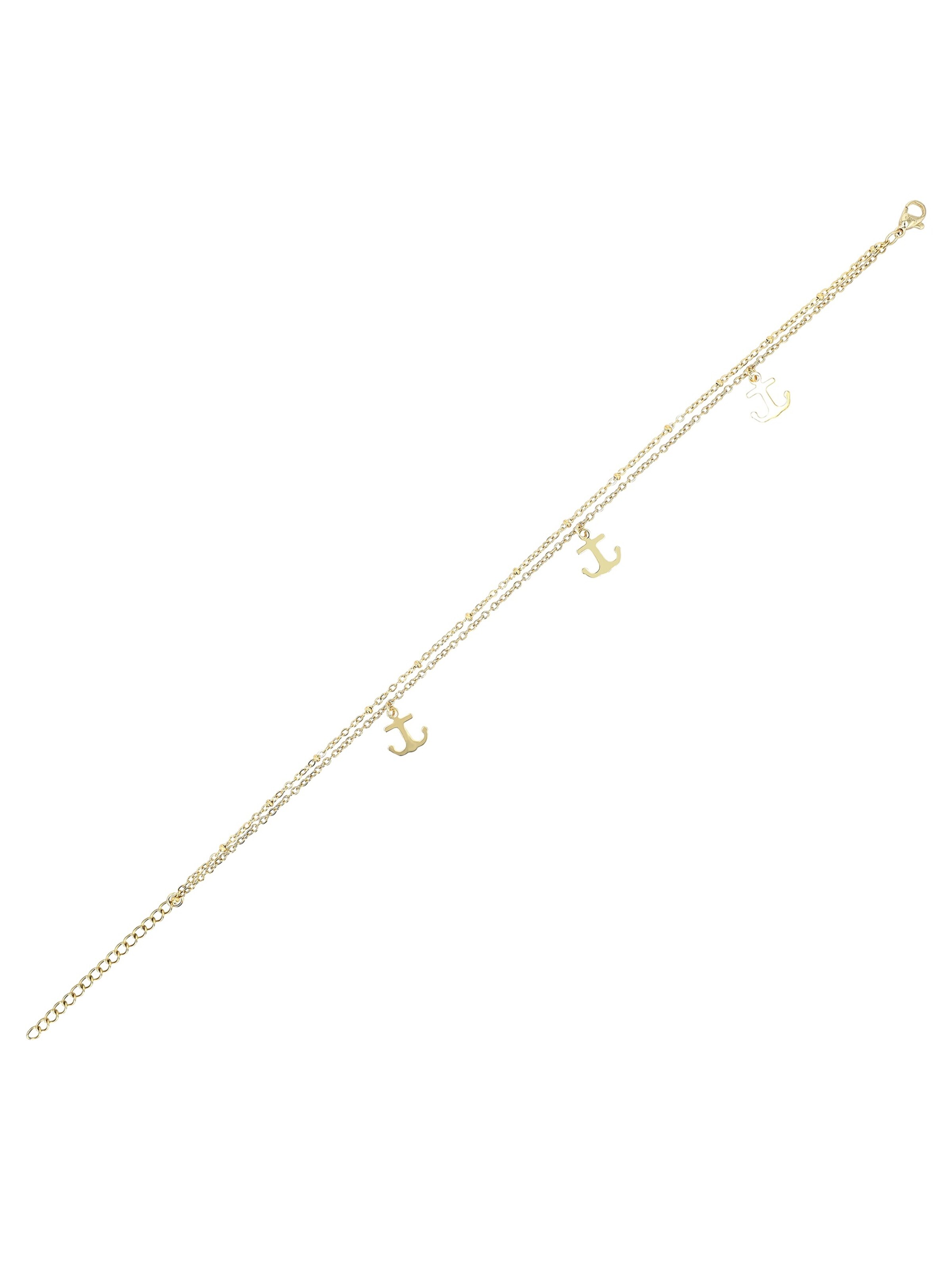 Akzent Fußschmuck 'Marinasa, langlebig'‌‌‌‌‌ in Gold