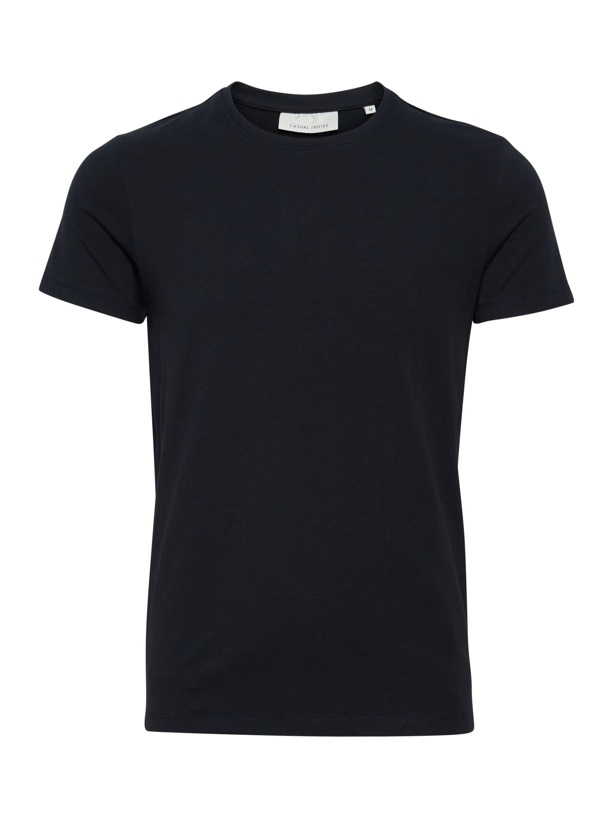 Casual Friday Футболка 'David' в Черный: спереди