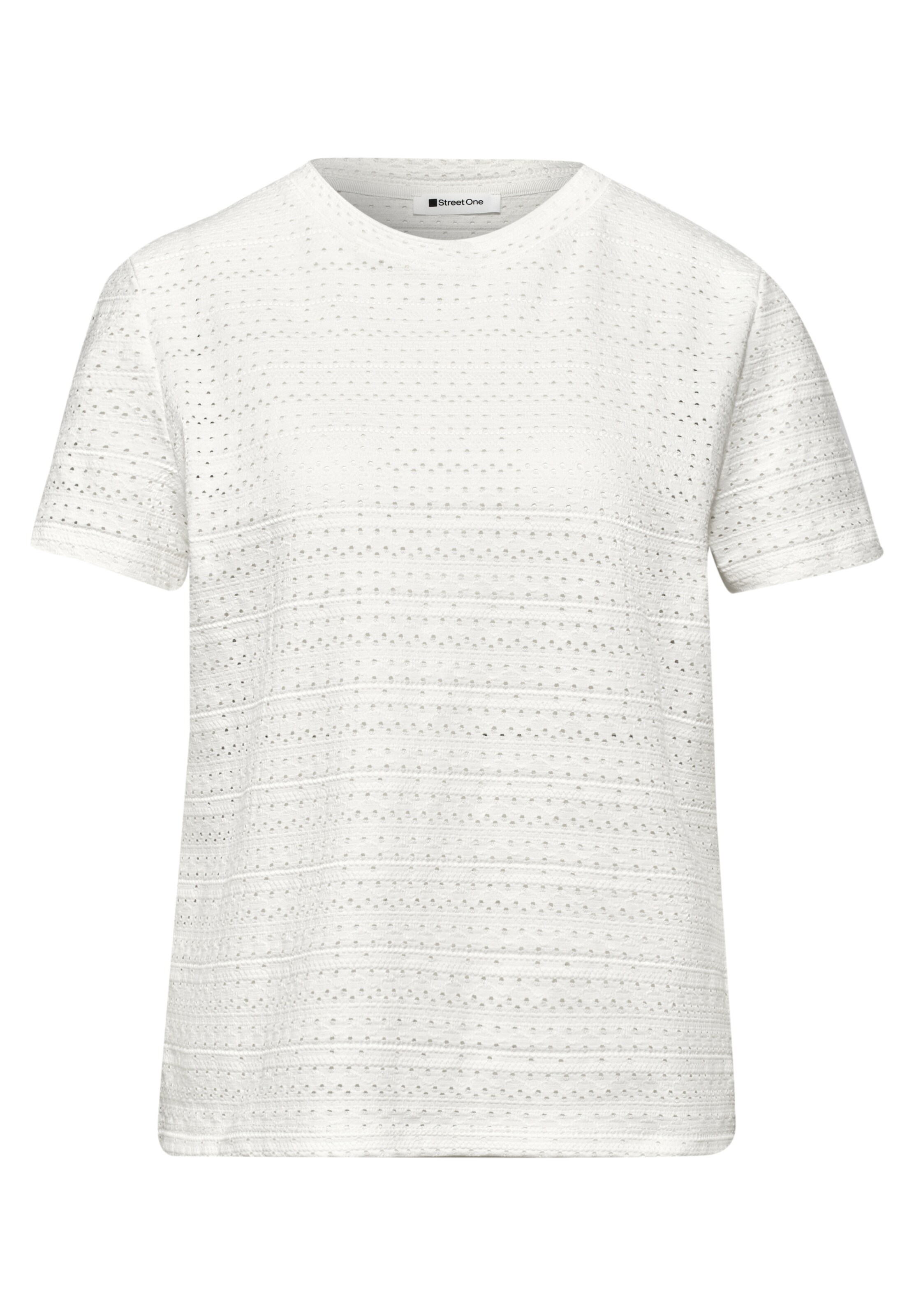 STREET ONE Shirt in White: front