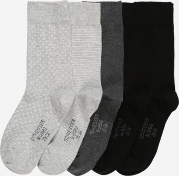 Chaussettes SCHIESSER en gris