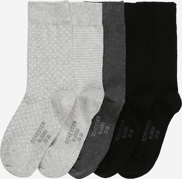 SCHIESSER Socken in Grau
