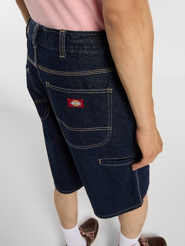 DICKIES Loosefit Jeans in Blauw