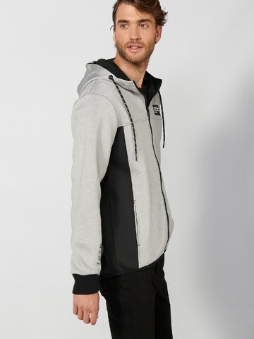 KOROSHI Sweat jacket in Grey