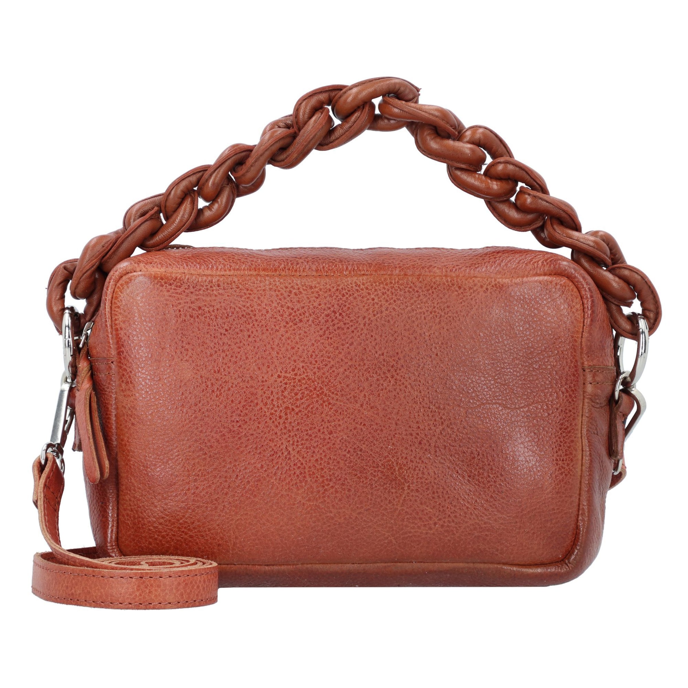 Taschendieb Wien Handtasche in Braun: Vorderseite