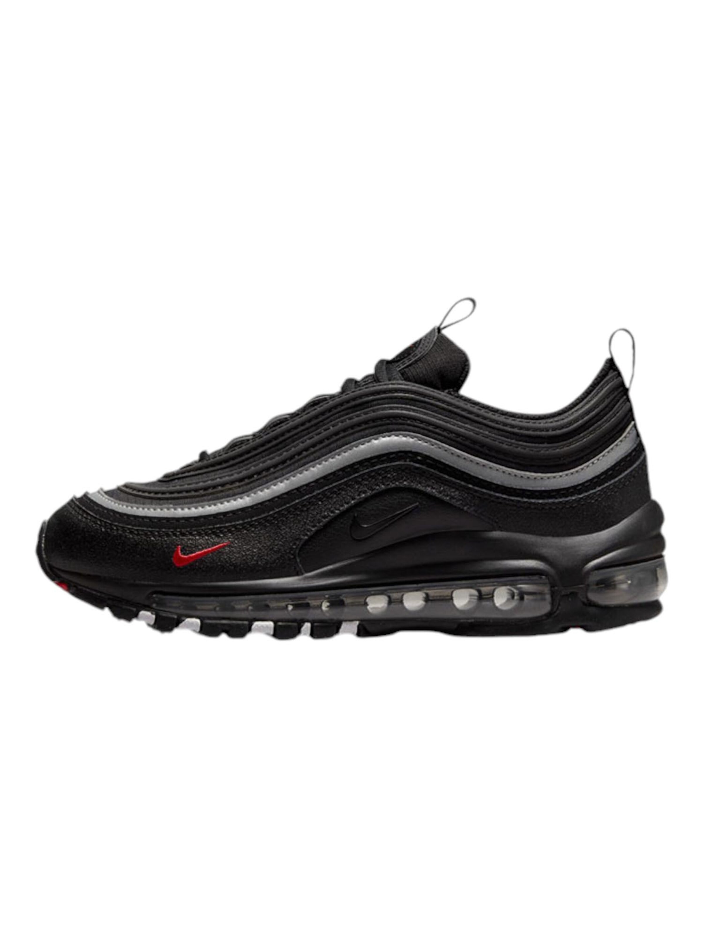 Nike Sportswear Sneakers laag 'Air Max 97' in de kleur Rood / Zwart / Wit, Productweergave