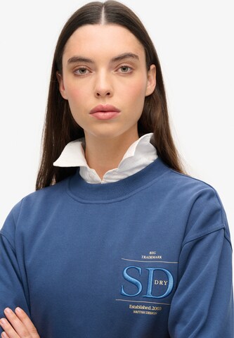 Sweat-shirt Superdry & Co en bleu