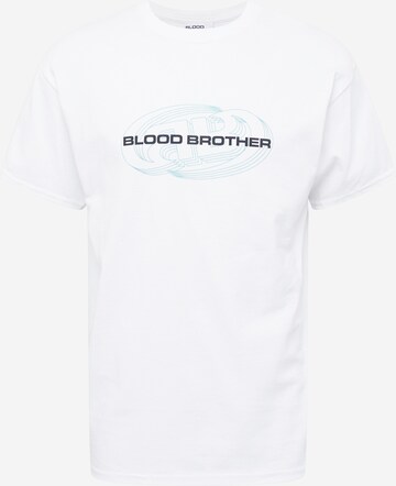 Blood Brother Shirt in Wit: voorkant