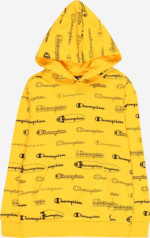 Champion Authentic Athletic Apparel Sweatshirt in Yellow: front