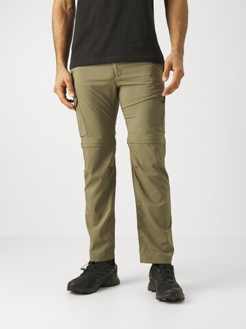 Regular Pantalon outdoor 'Silver Ridge™' COLUMBIA en vert : devant