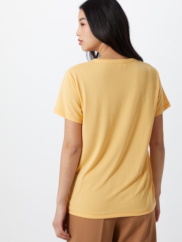 Soft Rebels T-shirt 'Ella' i gul