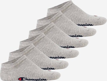 Champion Authentic Athletic Apparel Socks in Grey: front