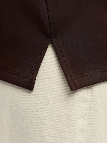 OBJECT T-Shirt in Braun