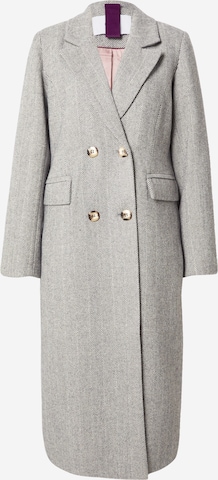 NÜMPHPrijelazni kaput 'RAVEN' - siva boja: prednji dio