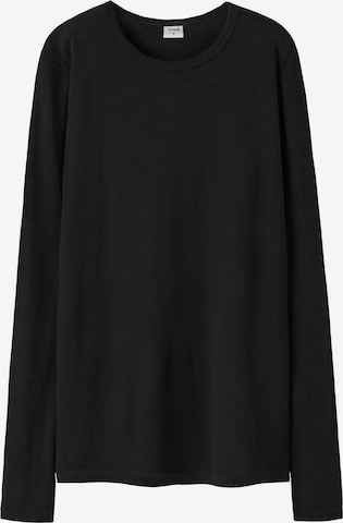 TWO SOON Shirt in Zwart: voorkant