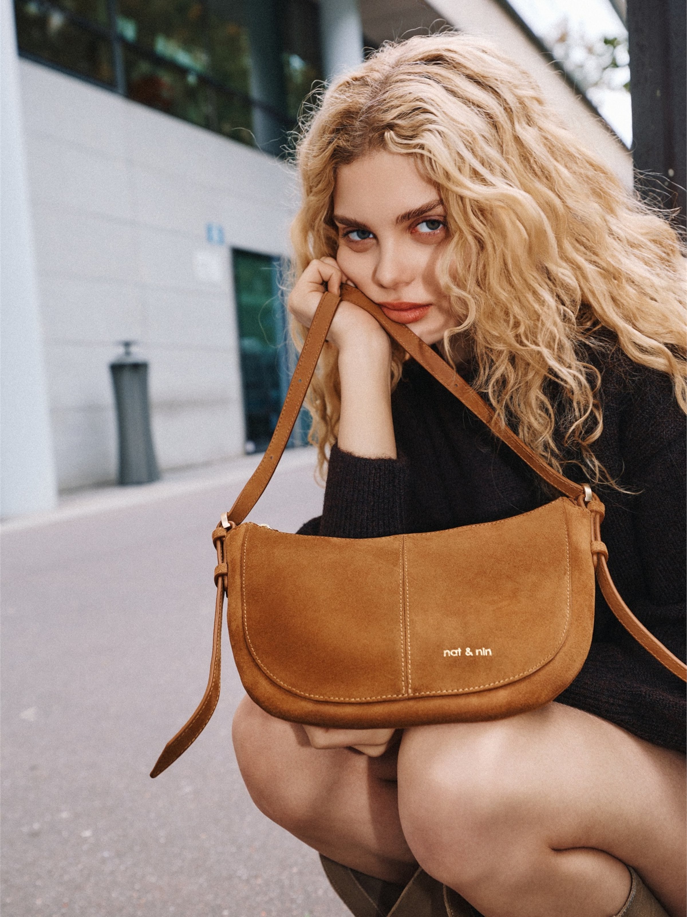Nat&Nin Crossbody bag in Brown