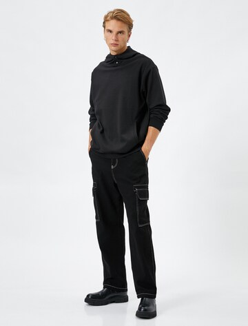 Koton Sweatshirt in Schwarz