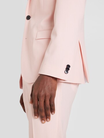 HUGO Slim fit Suit 'Arti/Hesten' in Pink