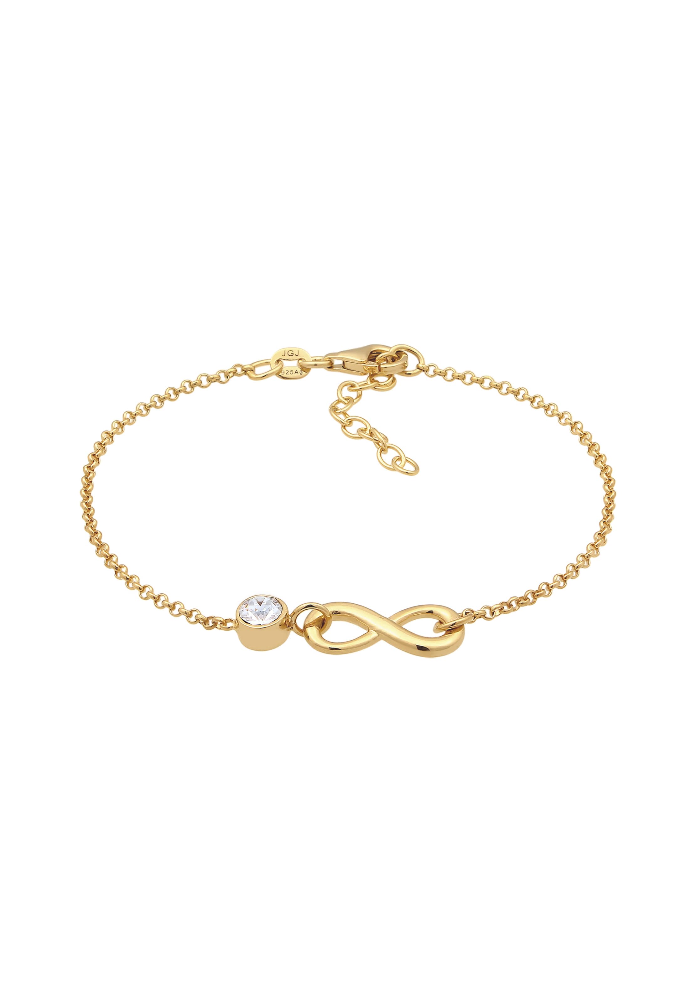 ELLI Bracelet 'Infinity' en or, Vue avec produit