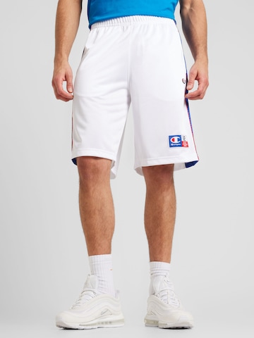 Regular Pantalon Champion Authentic Athletic Apparel en blanc : devant