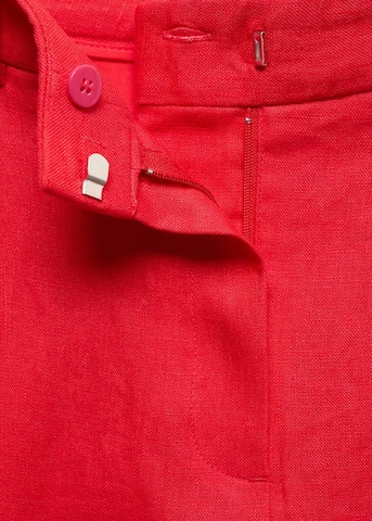 Loosefit Pantaloni cutați 'Rodas' de la MANGO pe roșu