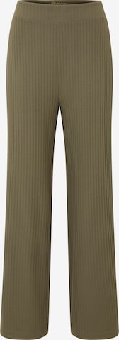 Wide Leg Pantalon 'Michelle' Les Lunes en vert : devant
