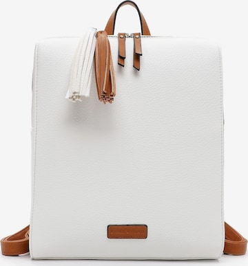 Emily & Noah Backpack 'Bibi' in White: front