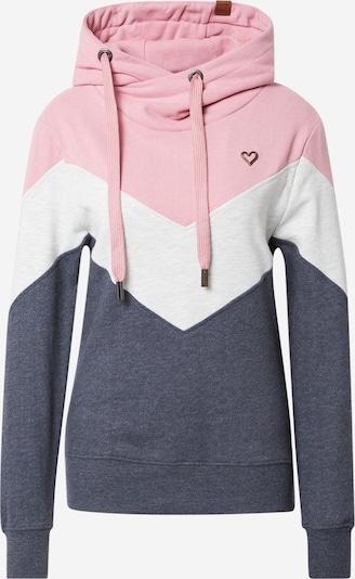 Alife and Kickin Sweatshirt 'Stella' in marine blue / Light grey / Pastel pink, Item view