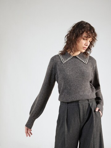 Pull-over 'Aubray' JDY en gris : devant