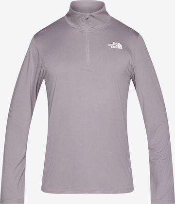 THE NORTH FACE Λειτουργικό μπλουζάκι σε γκρι: μπροστά