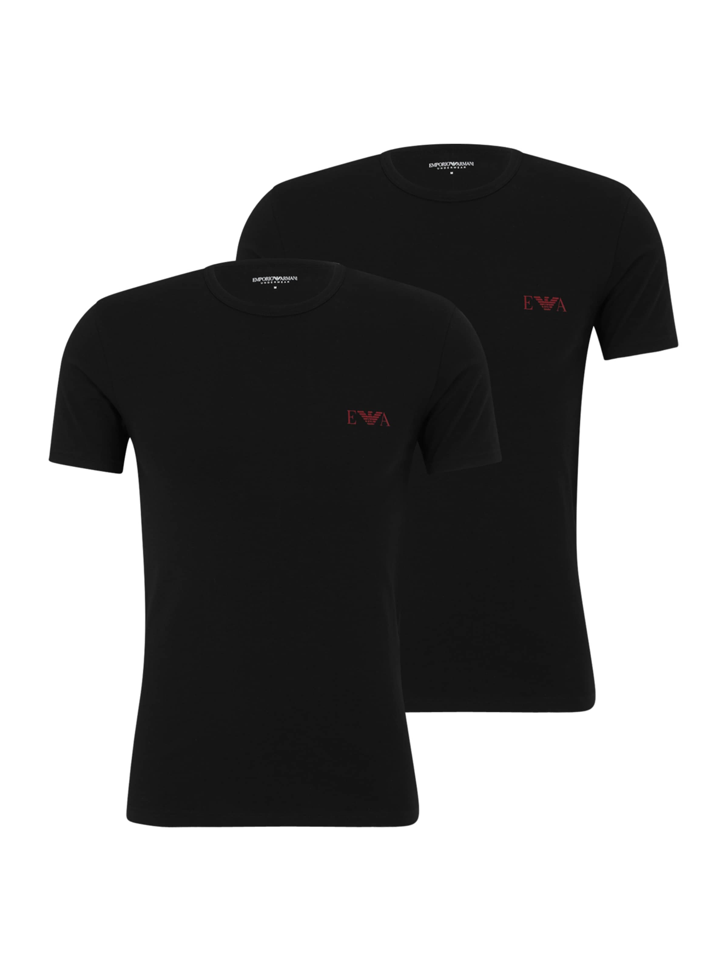 Emporio Armani Undertröja i svart: framsida