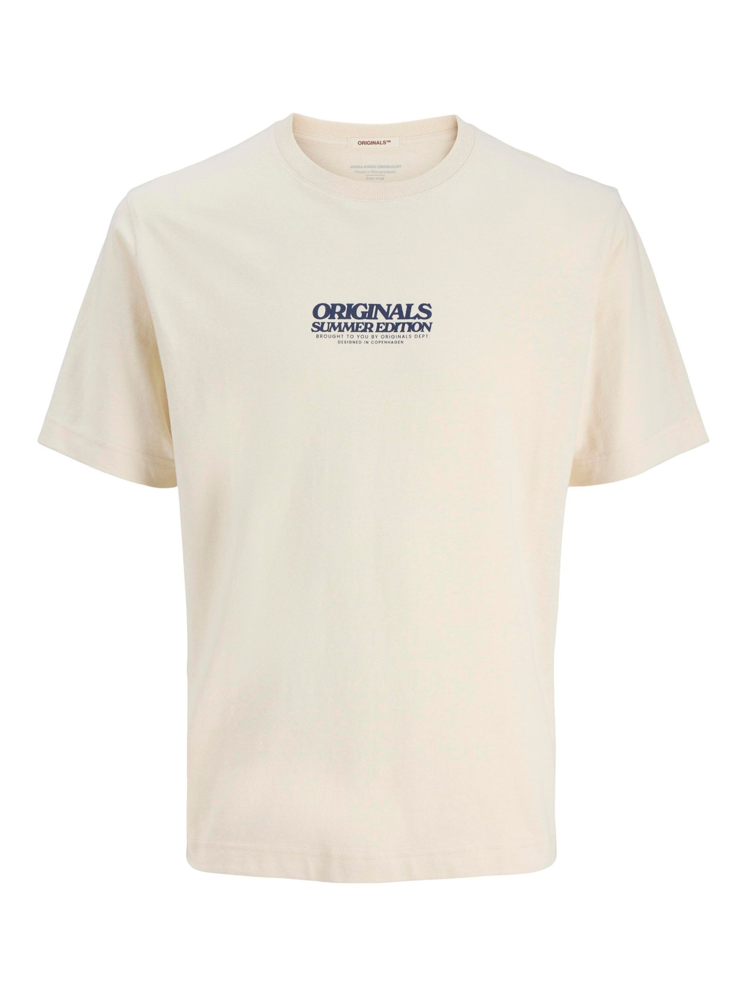 T-Shirt JACK & JONES en jaune : devant