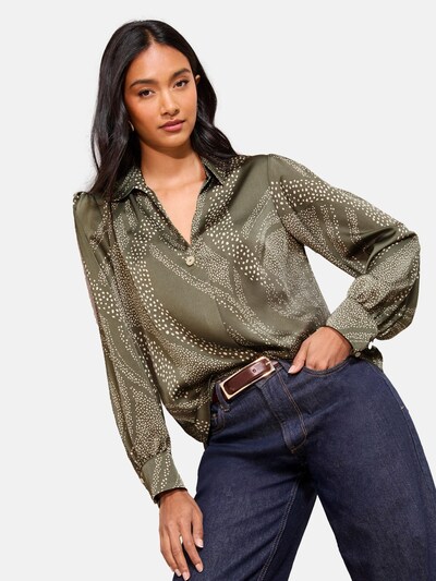 Friends Like These Blouse in Light beige / Olive, Item view
