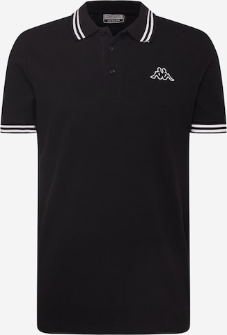KAPPA Shirt 'Aleot' in Zwart: voorkant