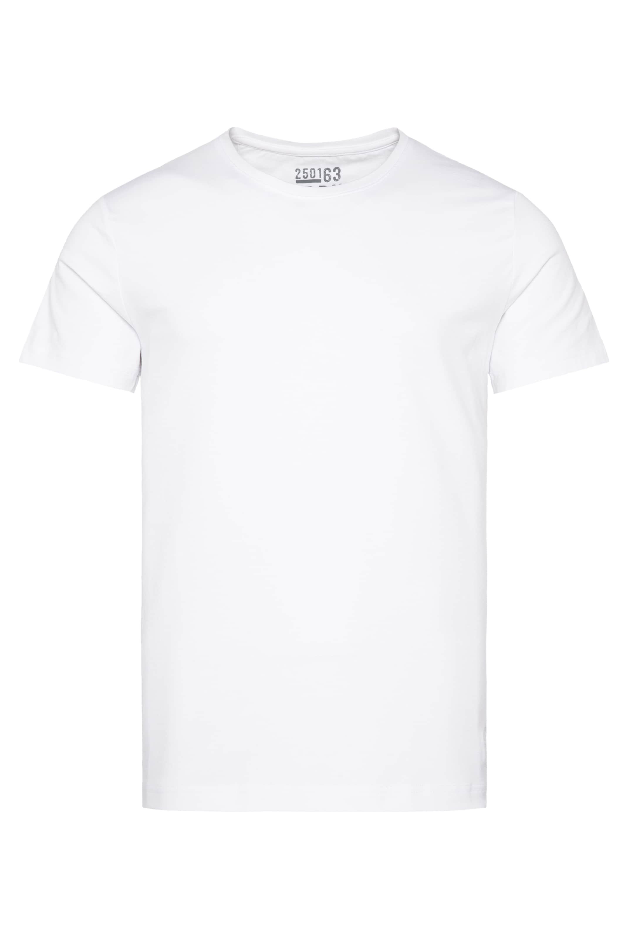 CAMP DAVID Shirt in White: front