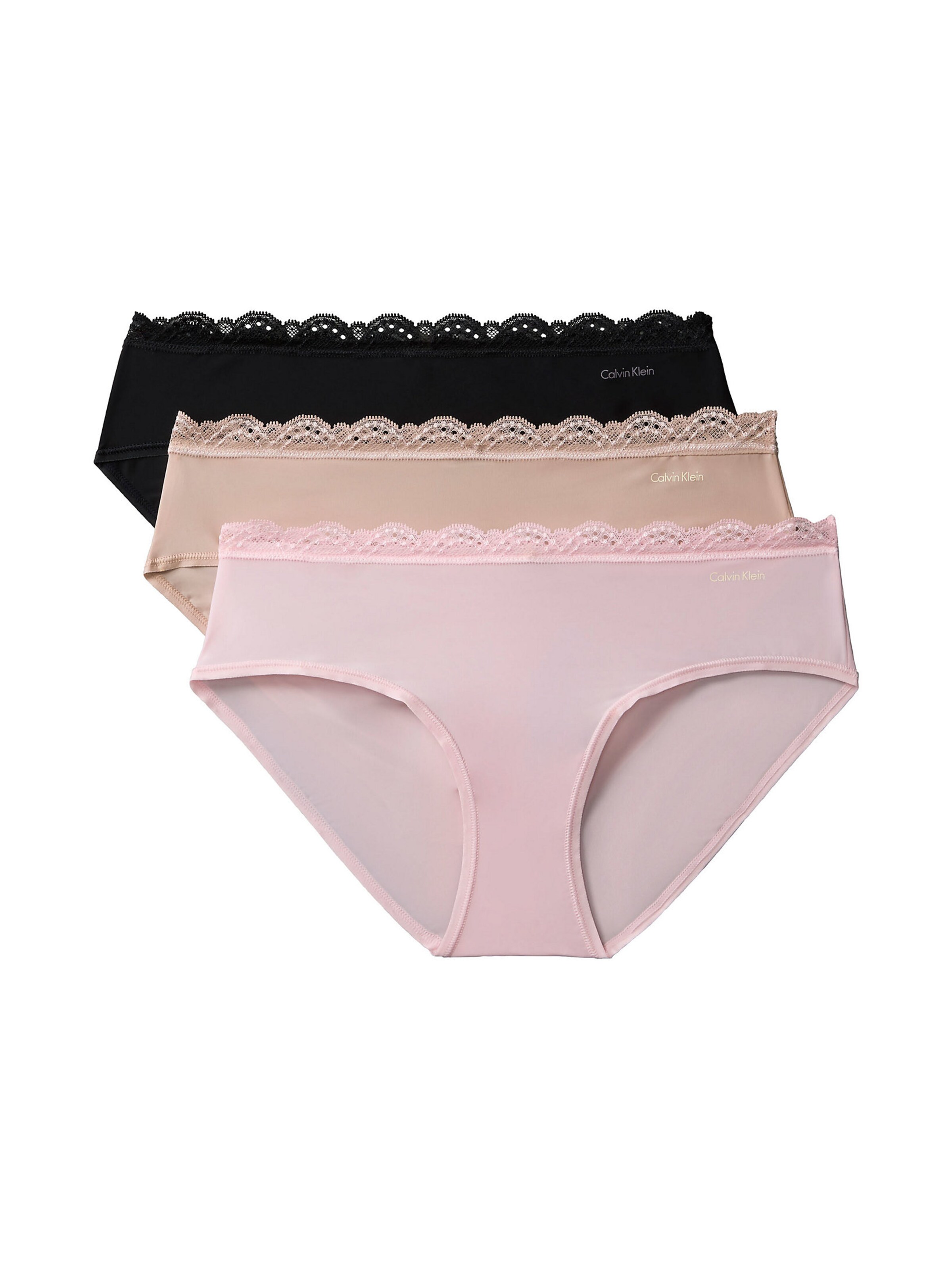 Calvin Klein Underwear Slip in Beige: front