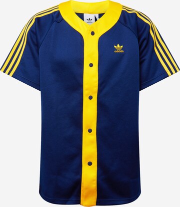 ADIDAS ORIGINALS Button Up Shirt 'Adicolor Classics+' in Blue: front