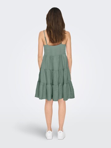 ONLY Summer dress 'THYRA' in Green