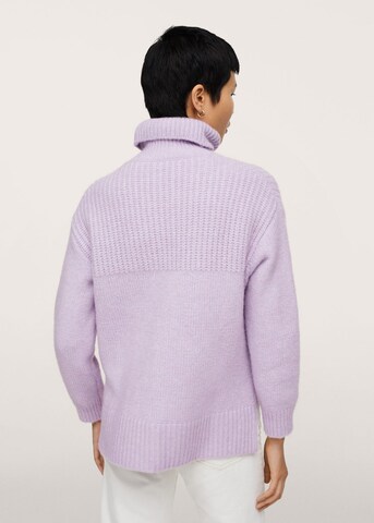 MANGO Pullover 'serenac' i lilla