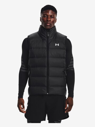 UNDER ARMOUR Sportbodywarmer in Zwart: voorkant