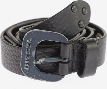 DIESEL Gürtel One Size in Schwarz: Vorderseite