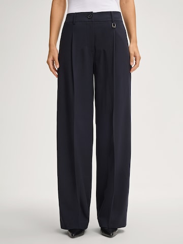 JOOP! Wide leg Pantalon 'Paris' in Blauw: voorkant