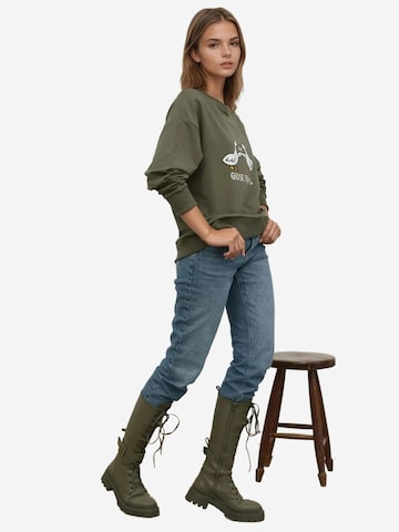 Hiccup - Sweatshirt em verde
