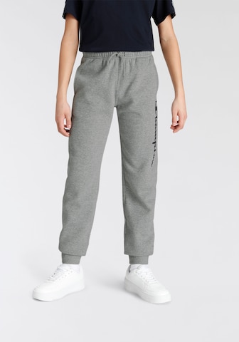 Champion Authentic Athletic Apparel Zúžený Kalhoty – šedá: přední strana