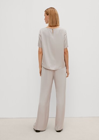 COMMA Blouse in Beige: terug