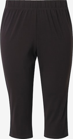 Ulla Popken - Leggings em preto: frente
